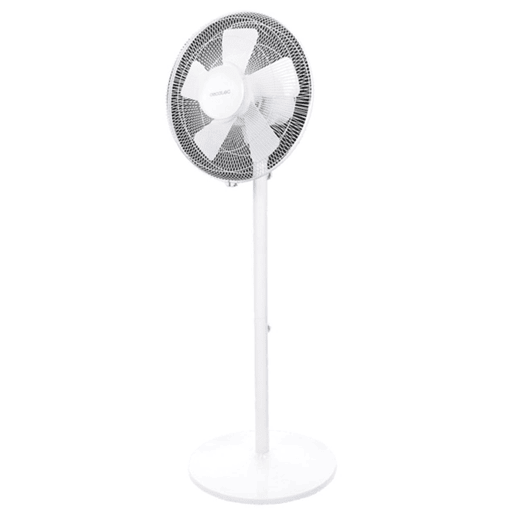 Cecotec Ventoinha de pé e de mesa com 40 W, 3 velocidades, oscilação e altura ajustável até 115 cm.