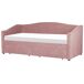 Beliani Cama con almacenaje Poliéster VITTEL 98x214 Beliani Cama con almacenaje Poliéster VITTEL 98x214 Beige