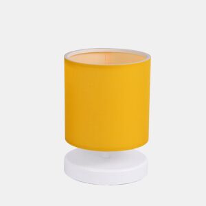 Lâmpada de mesa - amarelo, 15x15x22