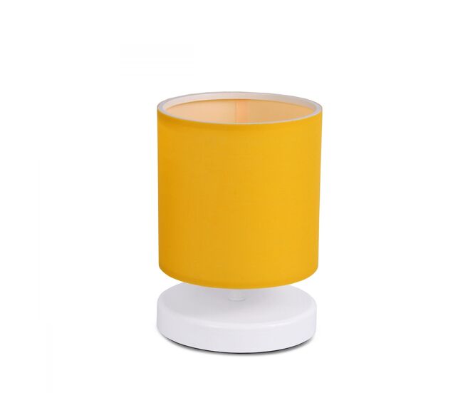 Lámpara de sobremesa - amarillo, 15x15x22