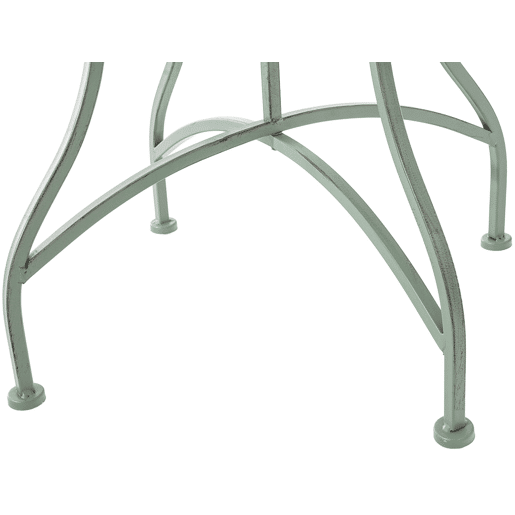 Mesa de jardin Asina Metal Verde antiguo 60X60X72 cm Mesa de jardin Asina Metal Verde antiguo 60X60X72 cm