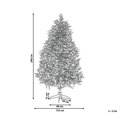 Beliani Árvore de Natal HUXLEY Beliani Árvore de Natal HUXLEY