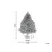 Beliani Árbol de Navidad RINGROSE Beliani Árbol de Navidad RINGROSE Verde