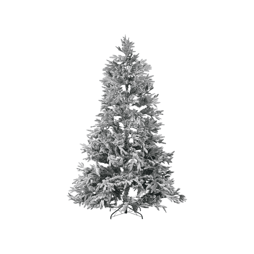 Árvore de Natal artificial com neve BASSIE 240 cm Branco