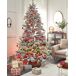 Beliani Árbol de Navidad BASSIE Beliani Árbol de Navidad BASSIE Blanco