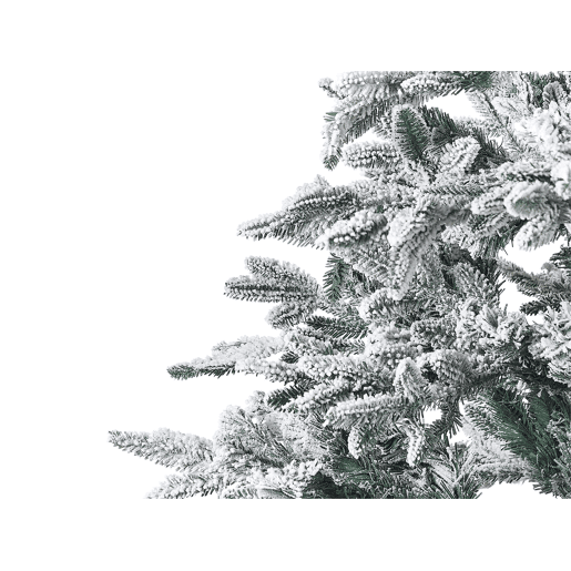 Árvore de Natal artificial com neve BASSIE 240 cm Branco