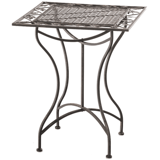 Mesa de jardin Asina Metal Bronce 60X60X72 cm