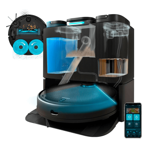 Robot Aspirador Cecotec Conga 11090 Spin Revolution Home&Wash 3200 mAh