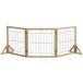 Barrera para Perro Pino, Acero PawHut Barrera para Perro Pino, Acero PawHut Madera