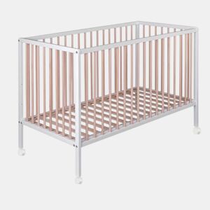 Berço Laponia Laponia com base de ripas de faia + 4 rodas