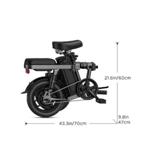 Bicicleta Elétrica ENGWE X26 - Motor 1000W Bateria 1401.6WH 100KM Autonomia - Cinza