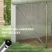 Invernadero de Túnel PE, Metal Galvanizado Outsunny Invernadero de Túnel PE, Metal Galvanizado Outsunny Blanco