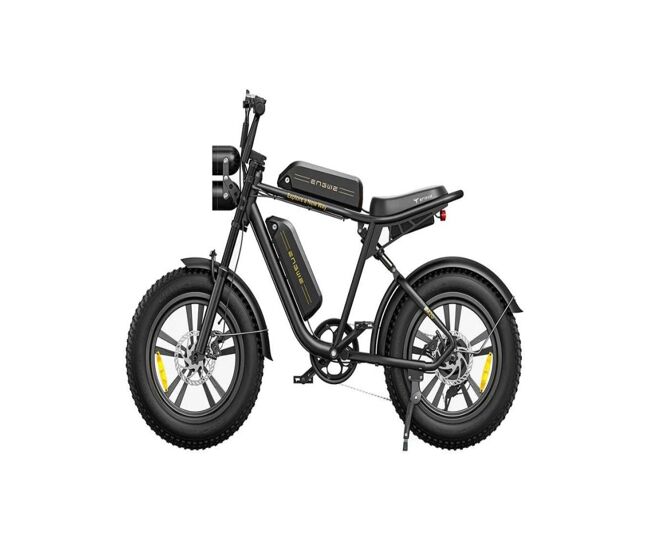Bicicleta eléctrica engwe m20 26ah | motor 750w batería doble 1248wh 120km autonomía | negro