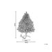 Beliani Árbol de Navidad FARNHAM Beliani Árbol de Navidad FARNHAM