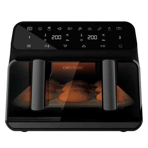 Fritadeira sem Óleo Cecotec Cecofry Advance 9000 Window 2200 W 9 L