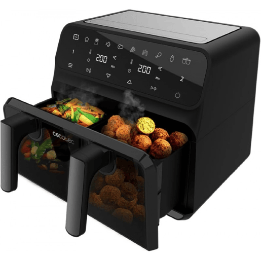 Fritadeira sem Óleo Cecotec Cecofry Advance 9000 Window 2200 W 9 L