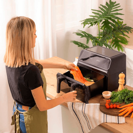 Fritadeira sem Óleo Cecotec Cecofry Advance 9000 Window 2200 W 9 L