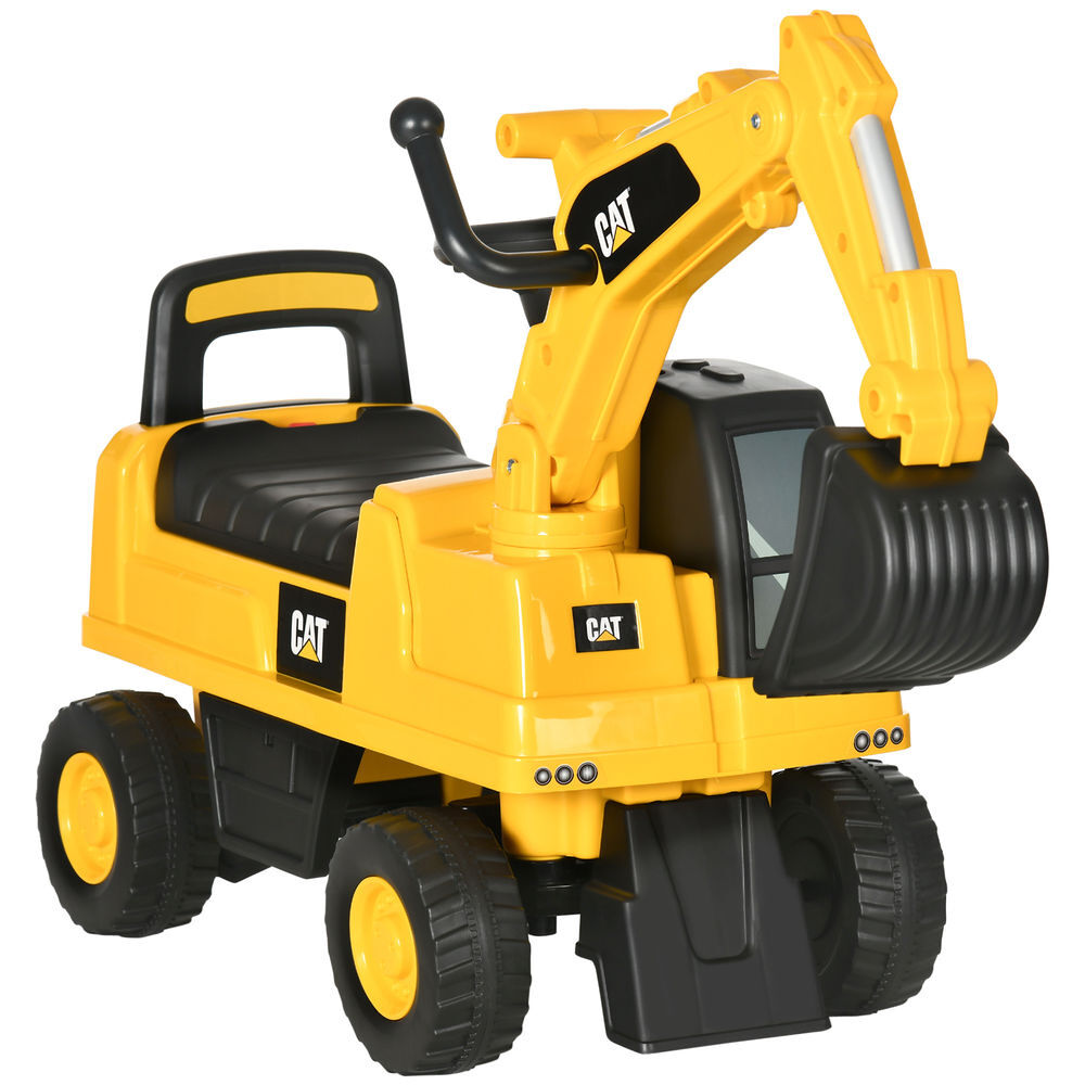 Excavadora para Niños PP, Metal HOMCOM