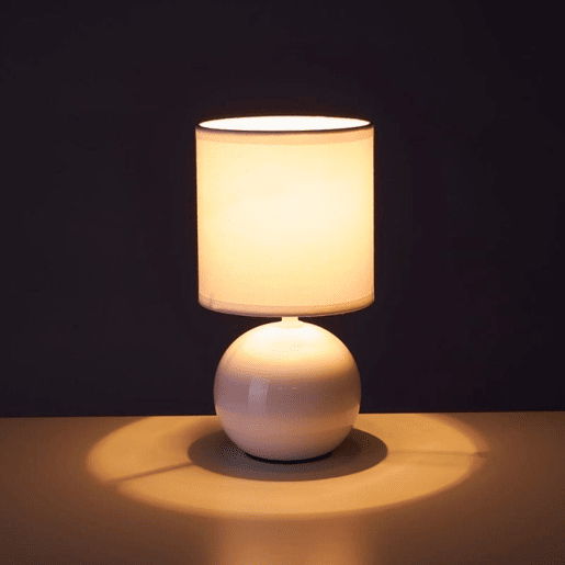 Lâmpada de cerâmica branca H25 Lâmpada de cerâmica branca H25