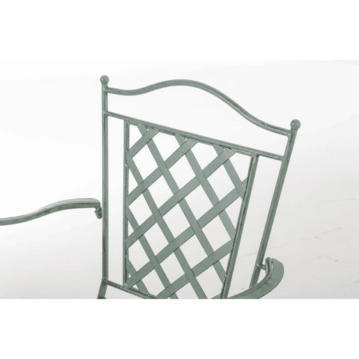 Silla de JardÃn Adara Metal Verde antiguo 51X56X93 cm Silla de JardÃn Adara Metal Verde antiguo 51X56X93 cm