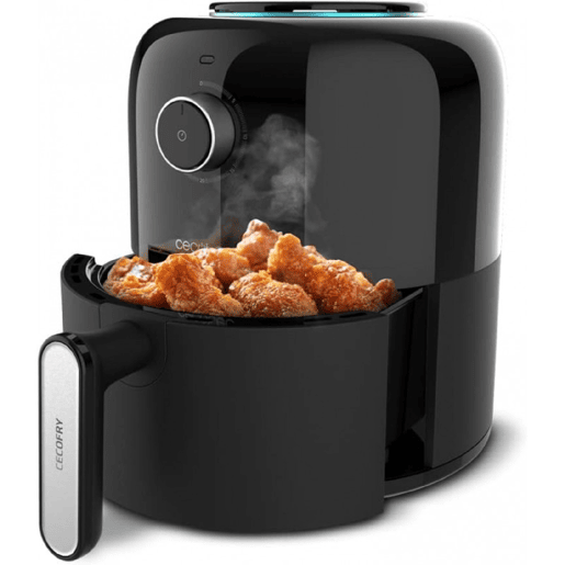 Cecotec Fritadeira dietética manual, compacta, sem óleo, 2,5 l de capacidade e com tecnologia PerfectCook. Cecotec Fritadeira dietética manual, compacta, sem óleo, 2,5 l de capacidade e com tecnologia PerfectCook.