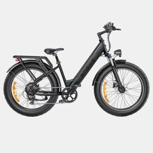ENGWE E26 Step-thru - Bicicleta Elétrica 250W 768WH 140KM Autonomia - Cinza