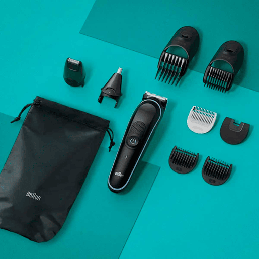 Aparador de Cabelo-Máquina de Barbear Braun MGK5411