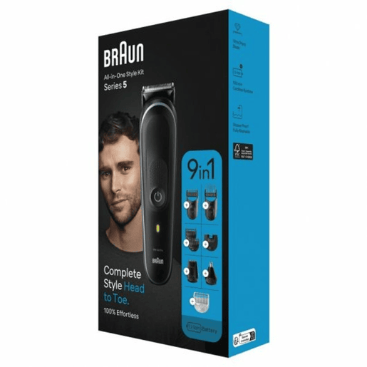 Aparador de Cabelo-Máquina de Barbear Braun MGK5411