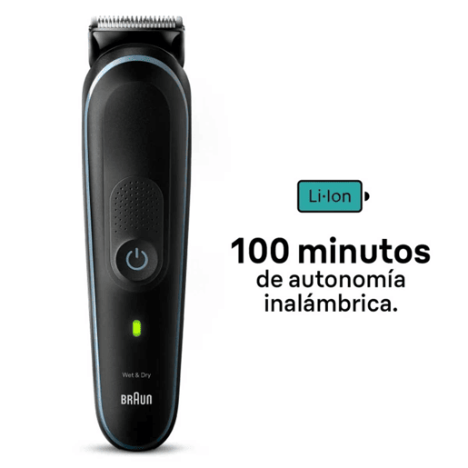 Aparador de Cabelo-Máquina de Barbear Braun MGK5411