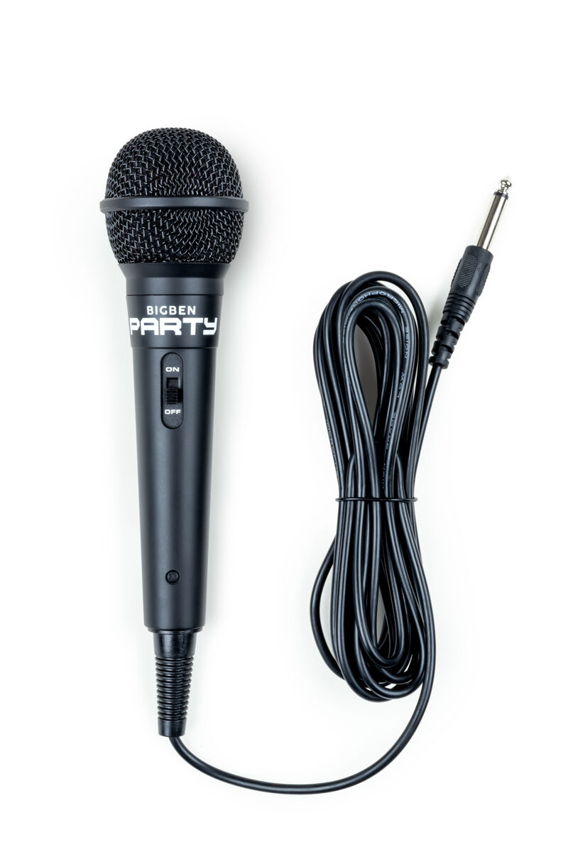 Micrófono con cable para cantar Bigben