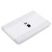 Funda cambiador bebé de rizo absorbente con Safelock 50 Funda cambiador bebé de rizo absorbente con Safelock 50 Blanco/ Gris