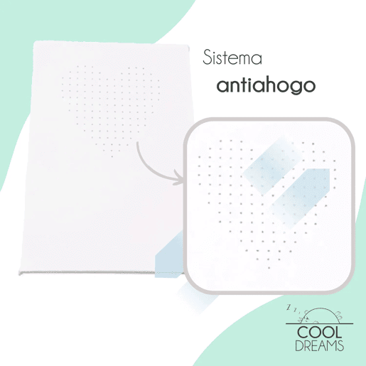 Colchão Piccolo Coure de minicot impermeável com sistema respirável