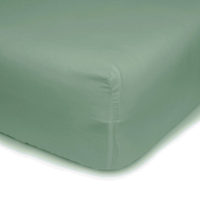 Sábana bajera ajustable 100% algodón. En colores lisos.