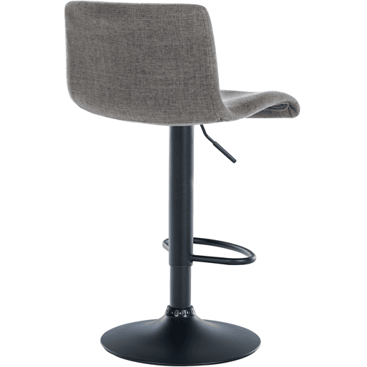 Taburete de bar Branford Tela Gris claro 36X39X84 cm