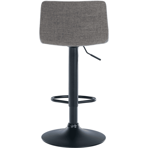Taburete de bar Branford Tela Gris claro 36X39X84 cm