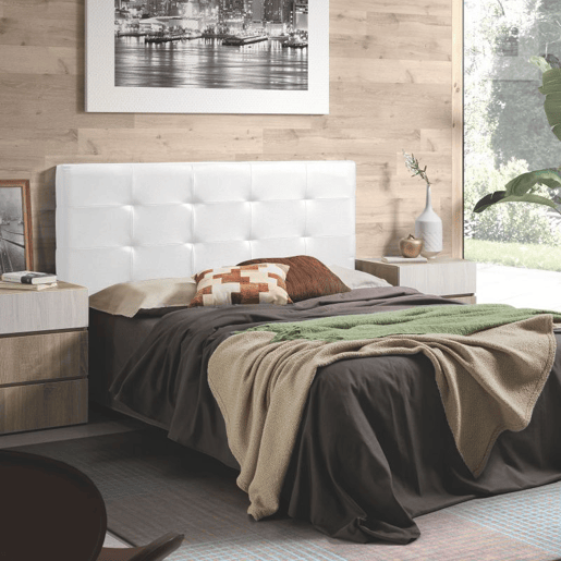 Cabeceira Delion Branco 140 cm Cabeceira Delion Branco 140 cm