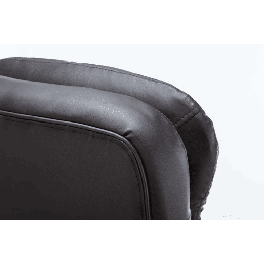 Silla De Oficina Vancouver XXL Simil cuero Marrón 77X68X116 cm