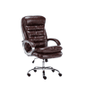 Silla De Oficina Vancouver XXL Simil cuero Burdeos 77X68X116 cm