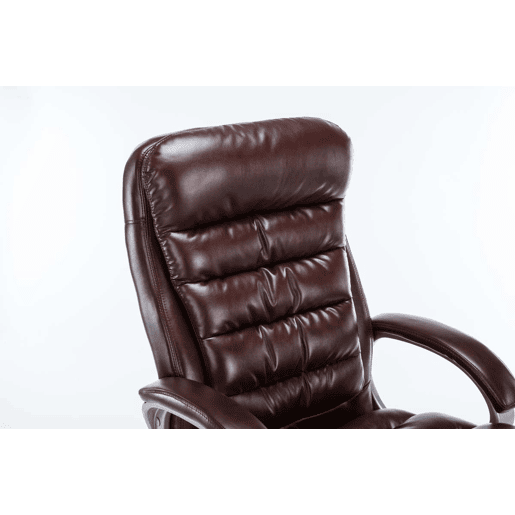 Silla De Oficina Vancouver XXL Simil cuero Burdeos 77X68X116 cm