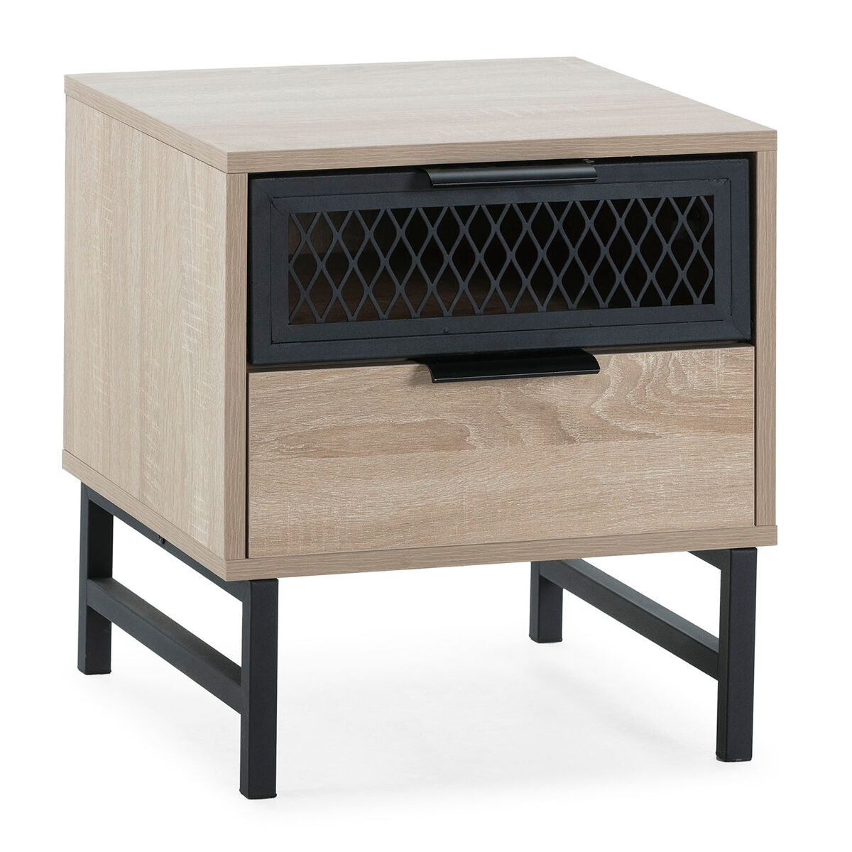 Mesita de noche Hera 1 puerta 1 cajón