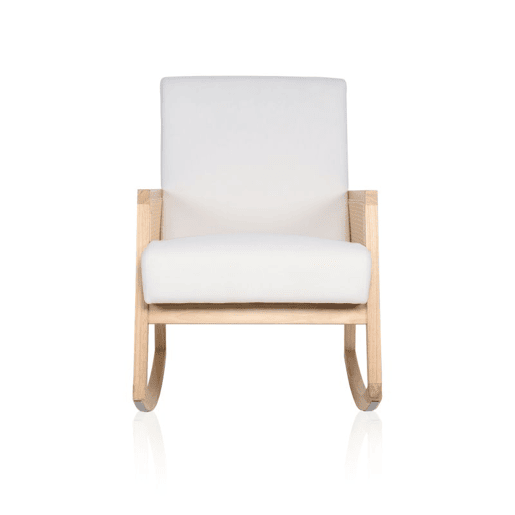Cadeira de baloiço Ember Creme - Rattan 65 x 98 x 82 cm