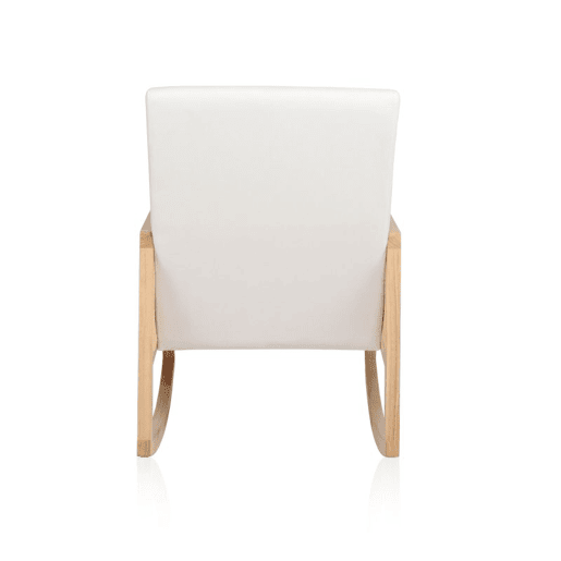 Cadeira de baloiço Ember Creme - Rattan 65 x 98 x 82 cm