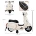 Moto Eléctrica Infantil PP, Metal HOMCOM Moto Eléctrica Infantil PP, Metal HOMCOM Blanco