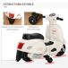 Moto Eléctrica Infantil PP, Metal HOMCOM Moto Eléctrica Infantil PP, Metal HOMCOM Blanco