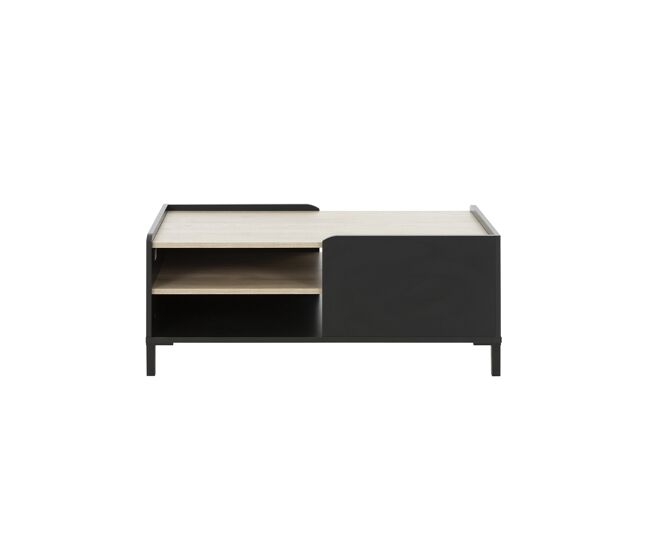 Mesa de centro con 2 compartimentos de almacenamiento L106 cm - Amsterdam