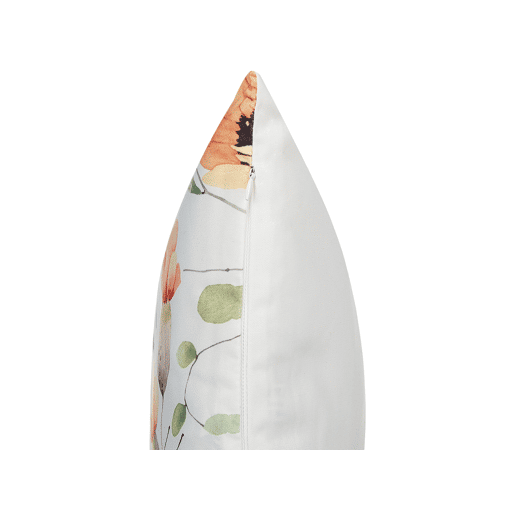 Conjunto de 2 almofadas de jardim MONESI Padrão floral 45 x 45 cm Multicolor