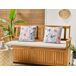 Beliani Cojín de jardín APRICALE 45x45 Beliani Cojín de jardín APRICALE 45x45 Azul Claro