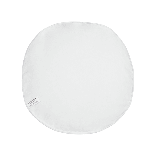 Conjunto de 2 almofadas de jardim VIOZENE Padrão de plantas 40 x 40 cm Branco