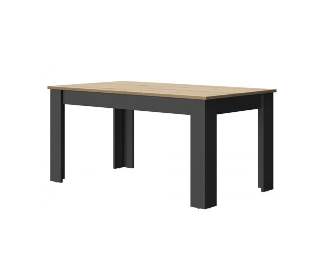 Mesa de comedor rectangular extensible Manchester - Fabricación francesa