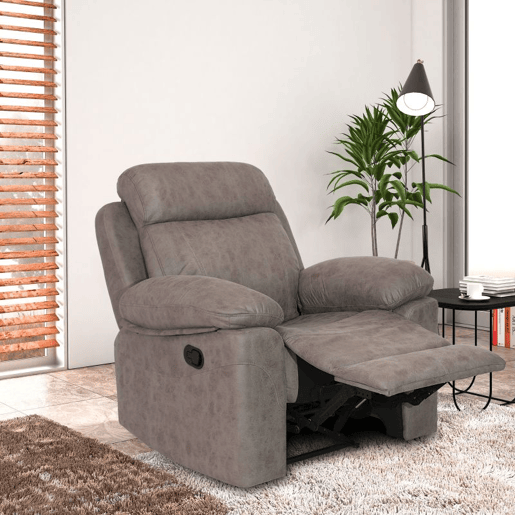 Poltrona de descanso Nellie Cimento 106 x 102 x 96 cm